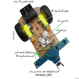ربات مهندسیکا مدل آردوینو ROBOT_IR05