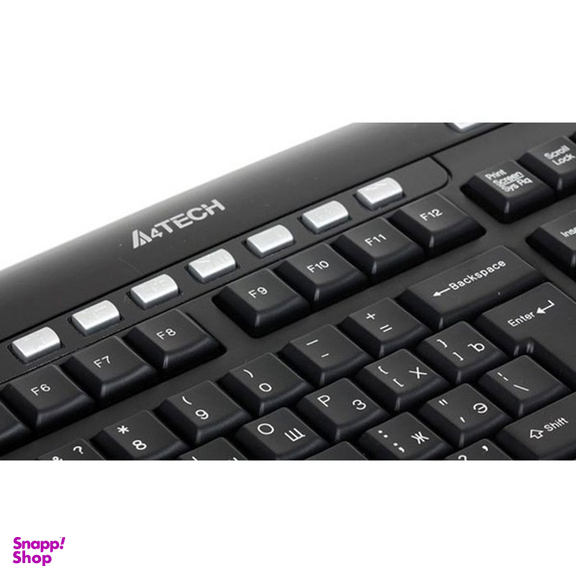 کیبورد و ماوس بی سیم ای فورتک (A4 Tech) مدل 9200F رنگ مشکی