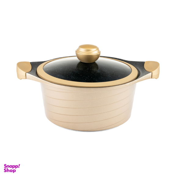 سرویس قابلمه 25 پارچه گرانیت ام جی اس طرح کره ای B کد 100000006224