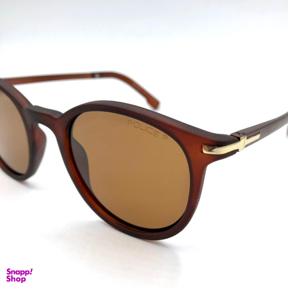 عینک آفتابی مردانه پلیس مدل P1707 رنگ قهوه ای