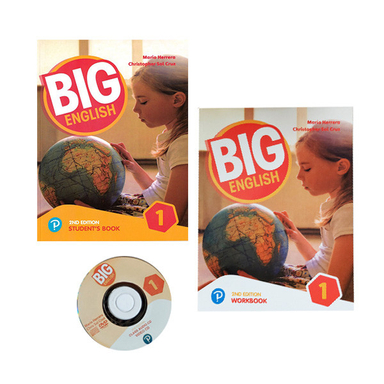کتاب Big English 1 اثر Mario Herrera and Christopher Sol Cruz انتشارات پیسون مجموعه ۲ جلدی