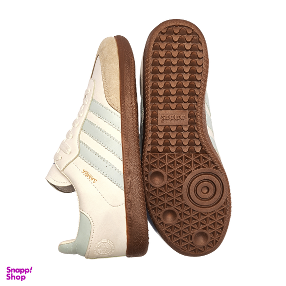 کفش مدل آدیداس سامبا کد B2191 رنگ سفید آبی