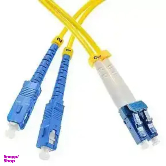 پچ کورد فیبر نوری یک متری داپلکس مدل SC / LC UPC