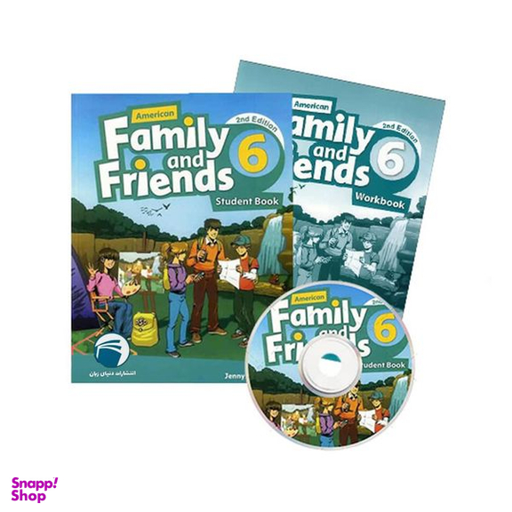 کتاب American Family and Friends 6 Second Edition اثر Naomi Simmons انتشارات دنیای زبان