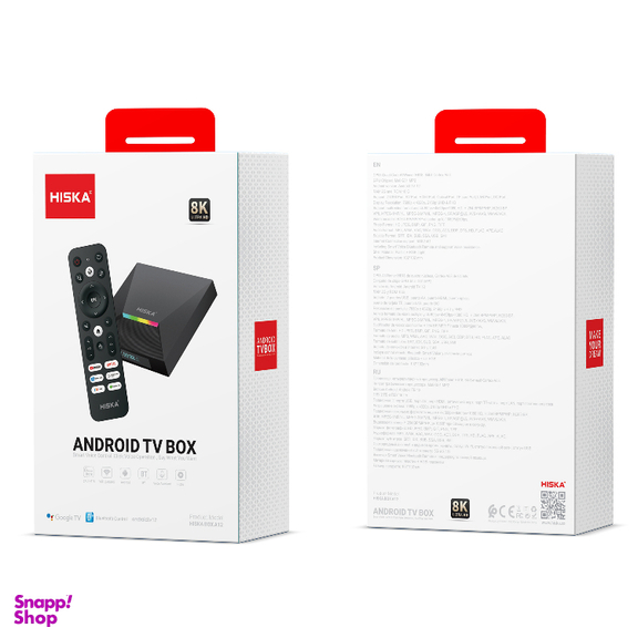 اندروید باکس هیسکا مدل HISKA BOX A12