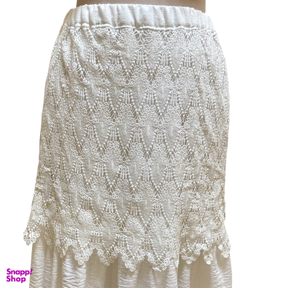 دامن زنانه صدف کد 053 رنگ سفید