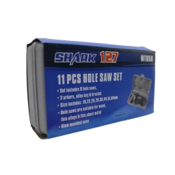 مته گرد بر چوب شارک کد YP-CHOOB-MDF-011 مجموعه 11 عددی