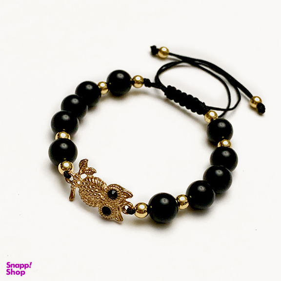 دستبند زنانه مدل جغد و سنگ انیکس سورا کد B008