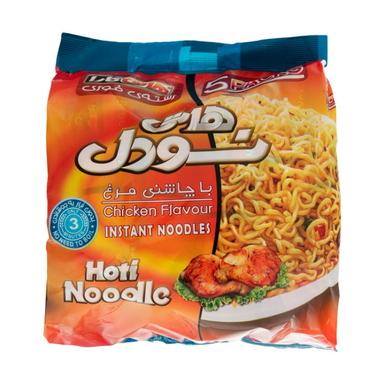 نودل با طعم مرغ هاتی کارا بسته 5 عددی
