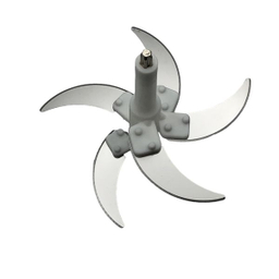 خرد کن سیلور کرست سه کلید مخزن شیشه ای با طرح لاله