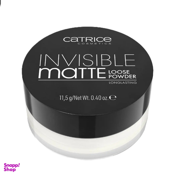 پودر تثبیت کننده آرایش کاتریس مدل INVISIBLE MATTE شماره 001