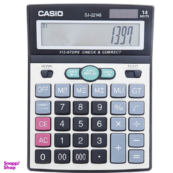 ماشین حساب طرح کاسیو مدل Dj2214s