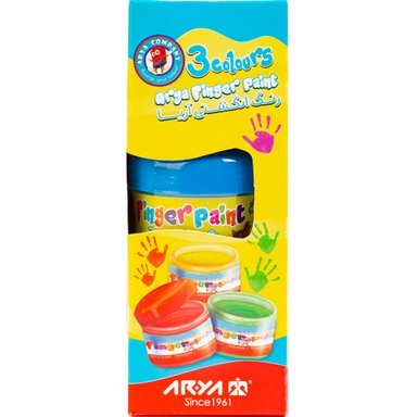 رنگ انگشتی آریا (Arya) کد 7004 بسته سه رنگ