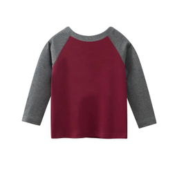 تی شرت آستین بلند پسرانه هومنیتی مدل WYKBTS3047-BGD