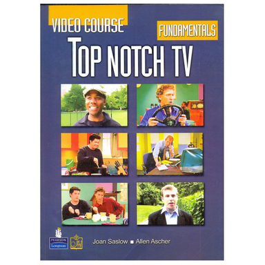 کتاب Top Notch TV اثر joan Saslow انتشارات پیرسون