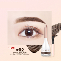 سایه ابرو کرمی او تو او رنگ 02 dark brown