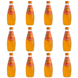 آبمیوه تخم شربتی پرتقال باستلو حجم 300 میلی لیتر بسته 12 عددی