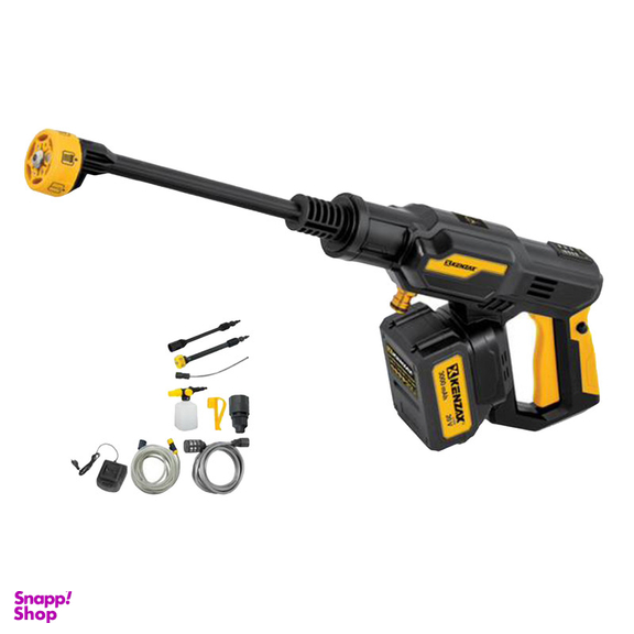 کارواش شارژی براشلس 25 بار 250 وات کنزاکس مدل 8770