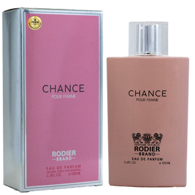ادوپرفیوم زنانه رودیر مدل CHANCE با رایحه تند حجم 100 میلی لیتر
