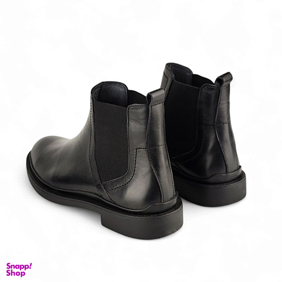 نیم بوت مردانه چرم کاکتوس مدل S۴۰۲۹ رنگ مشکی