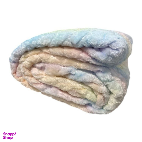 پتو مسافرتی تکنفره تیسا مدل آبرنگی سایز 150×220 سانتی متر
