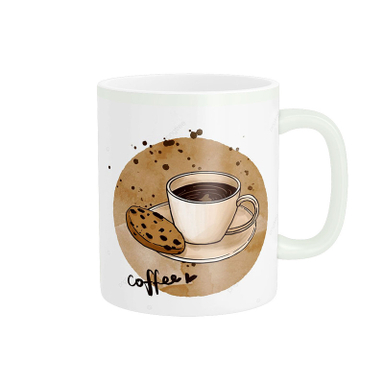 ماگ زیگورات مدل قهوه کد 3586