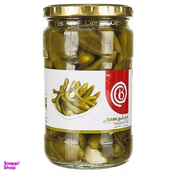 خيارشور معمولی بیژن وزن 660 گرم