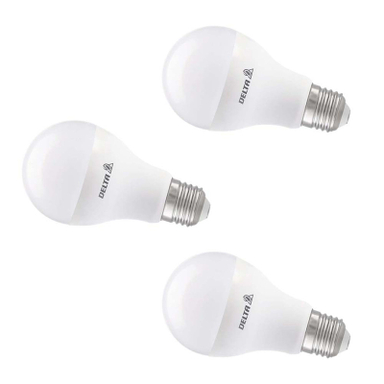 لامپ ال ای دی 10 وات دلتا مدل رنگی بسته 3 عددی