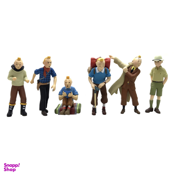 فیگور طرح تن تن مجموعه 6 عددی