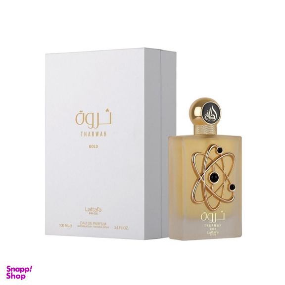 ادوپرفیوم لطافه مدل ثروت گلد حجم 100 میلی لیتر