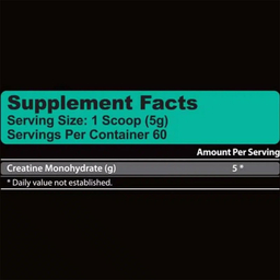 پودر کراتین منوهیدرات کارن وزن 300 گرم