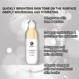 کرم روشن کننده دست و صورت هیون داو مدل مروارید مناسب انواع پوست حجم 200 میلی لیتر