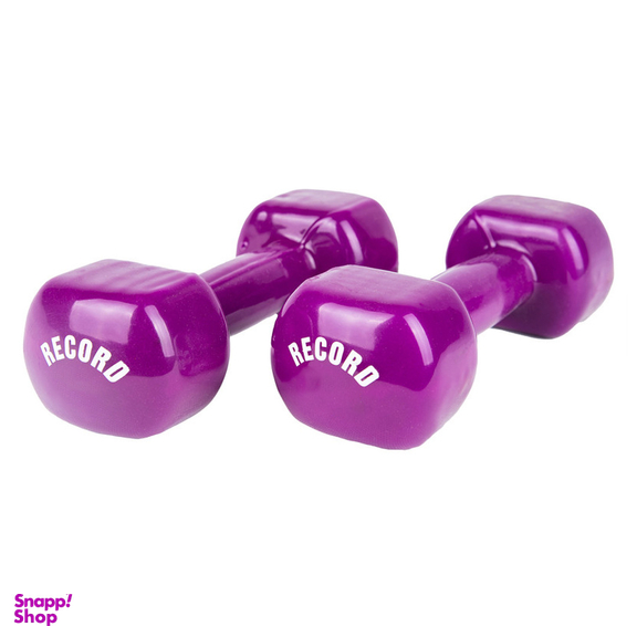 دمبل رکورد مدل 219 وزن 4 کیلوگرمی بسته 2 عددی