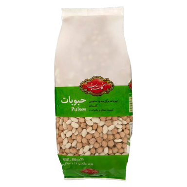 نخود و لوبیا سفید گلستان وزن 900 گرم