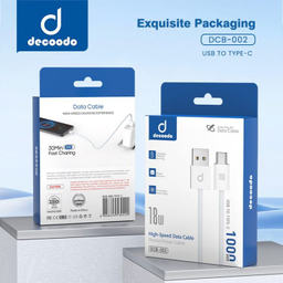 کابل تبدیل USB به Type-C دکودو کد DCB-002 طول ۱ متر