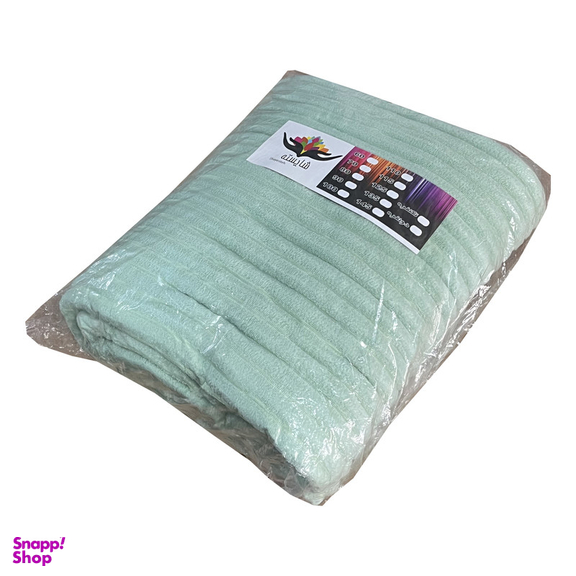 پتو مسافرتی شایسته مدل پلیسه کرکره ای سایز 160×205 سانتی متر