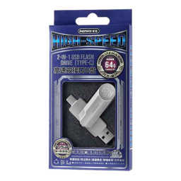 فلش مموری ریمکس مدل USB Type-C RX-817 ظرفیت 64 گیگابایت