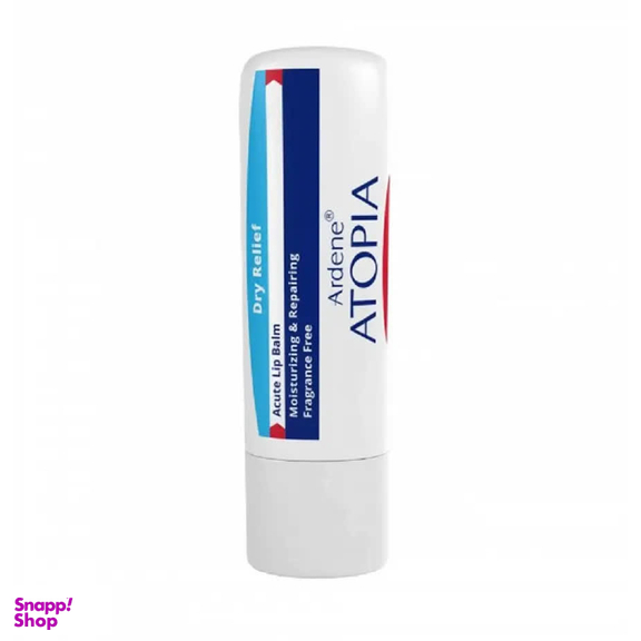 بالم مرطوب کننده و ترمیم کننده لب آردن سری Atopia مدل Dry Relief وزن 4.5 گرم