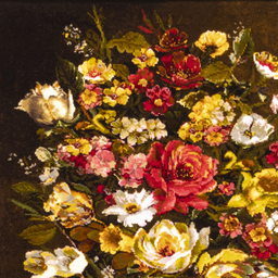 تابلو فرش دستباف سی پرشیا مدل گل در گلدان کد 903507