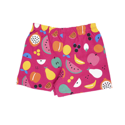 ست تیشرت و شلوارک دخترانه فیورلا مدل happy fruits کد 25013