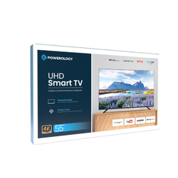 تلویزیون هوشمند 55 اینچ پاورلوژی مدل P55SGTVBK