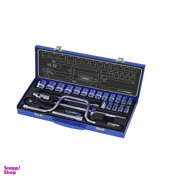 جعبه بکس هیوندای مدل HT-9124 مجموعه 24 عددی