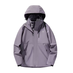 کاپشن دوپوش دخترانه اسنوهاک کد 99618B رنگ بنفش