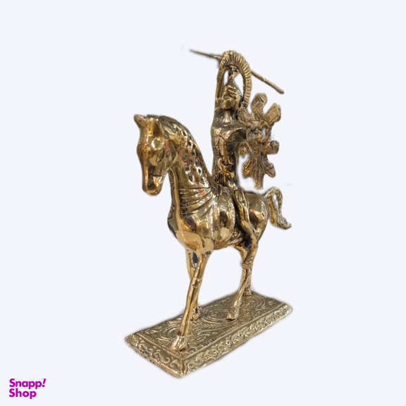 مجسمه برنجی مدل اسب رومی