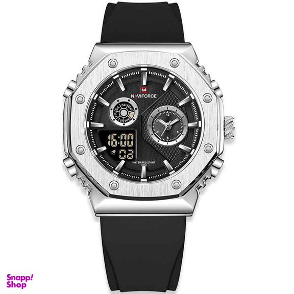 ساعت مچی دیجیتال مردانه نیوی فورس مدل NF9216 S B B