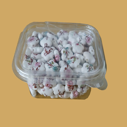 مهره گوشواره طرح گل بسته 100 عددی