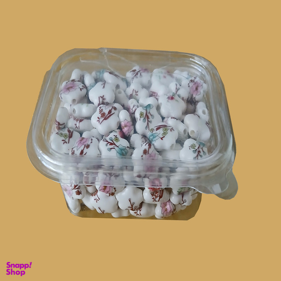 مهره گوشواره طرح گل بسته 100 عددی