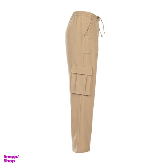 شلوار زنانه سرژه مدل 208407 رنگ کرم