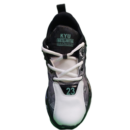 کفش ورزشی مردانه طرح جردن مدل پاپن کد 991 رنگ سفید مشکی