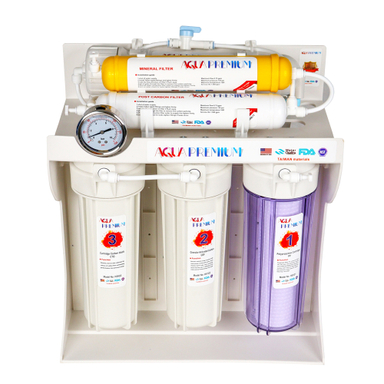 دستگاه تصفیه آب خانگی آکواپرمیوم مدل A6RO6-FG-TM